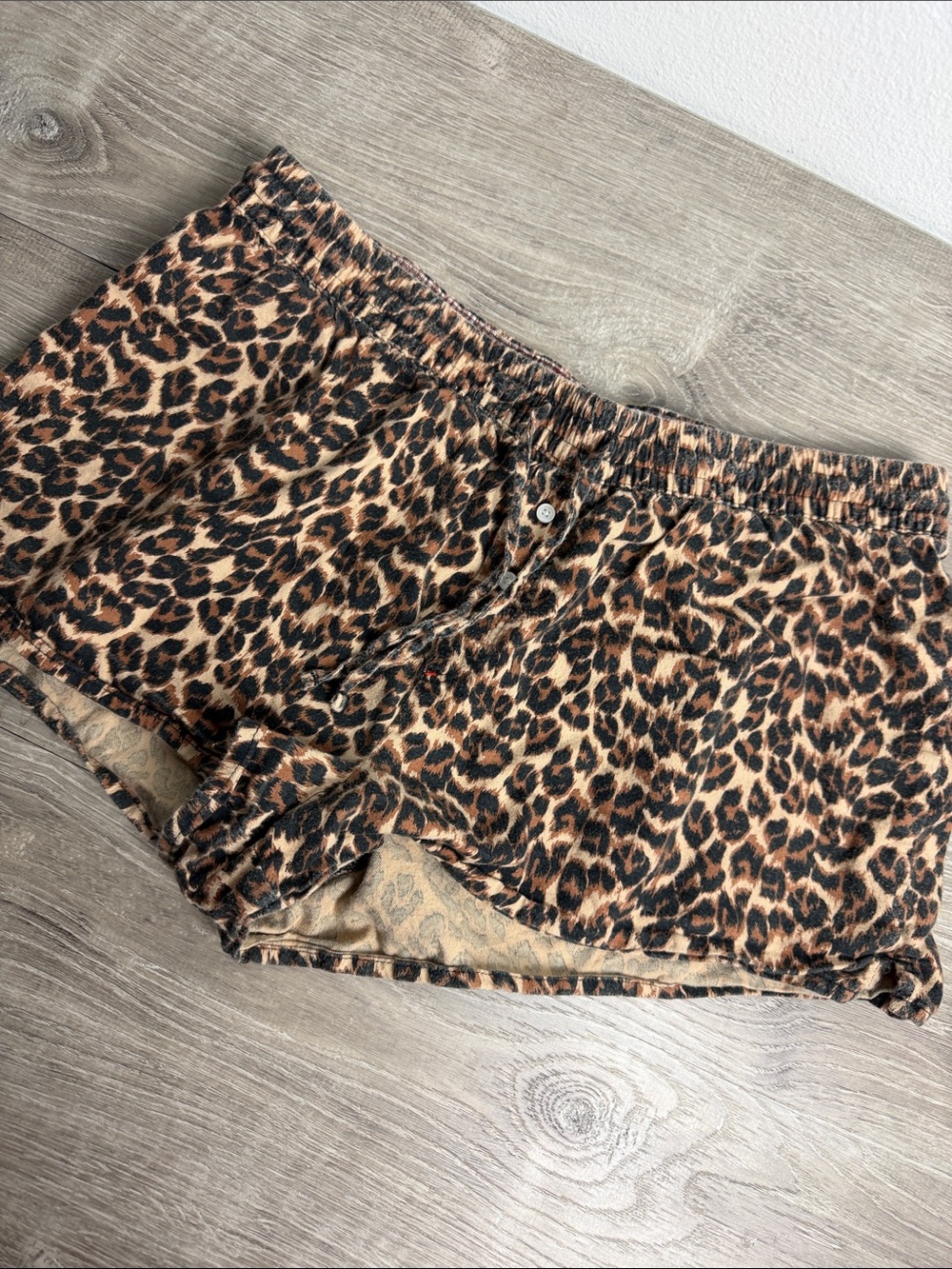Aerie Leopard Print Pj Shorts